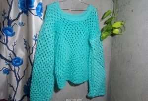 Crochet Messh Cardigan