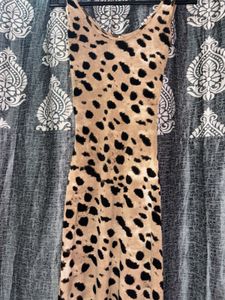 Leopard Print Bodycon Dress