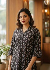 Bird Print Top