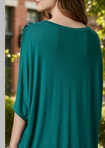sale🎊🎄🎆🎉Elegant Green Floral Top