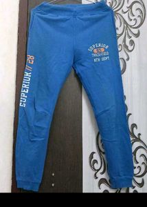 Blue Superior Jogger Pants