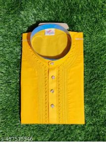 Mustard Yellow Kurta - Size M