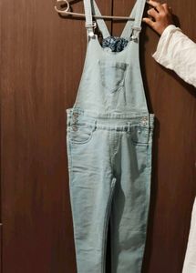 Light Wash Denim Overalls