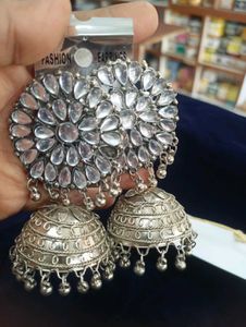 Silver Oxidized Jewelry Set