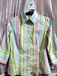 Esprit Striped Button Down [Buy 1 Get One Free]
