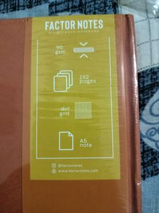 Factor Notes All Purpose Journal