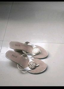 Inc.5 White Thong Sandals