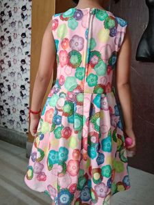 Cute Floral Girls Dress