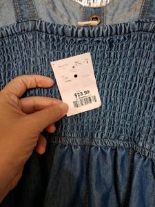 Denim Mini Dress