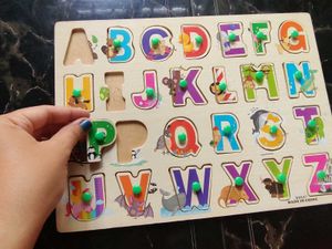 Alphabets Peg Puzzle