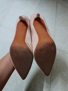 Cream Pencil Heels Formal