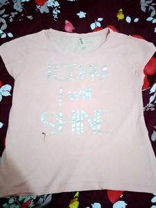 Cute Pink Graphic Tee