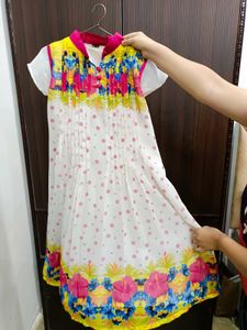 Floral &amp; Polka Dot Dress