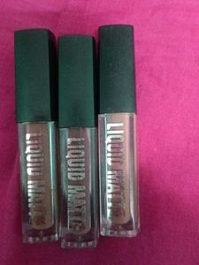 Nude lipstick Pack Of 3