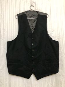 Black Formal Waistcoat
