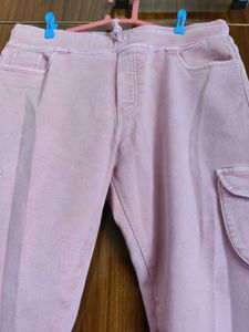 Pink Cargo Pants