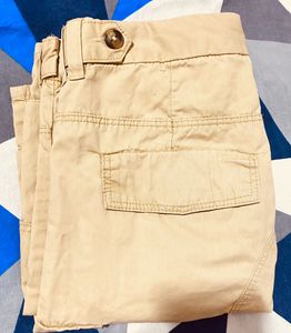 Khaki Cargo Shorts