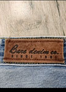 Cs1288 Bare Denim Branded Jeans Size 34