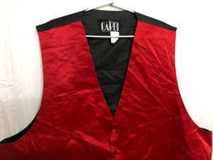 Cardi Red Waistcoat