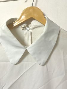 M White crop shirt with Cat Print