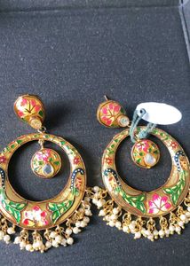 Ethnic Meenakari Earrings