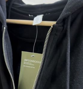 H&amp;M Black Zip-Up Hoodie