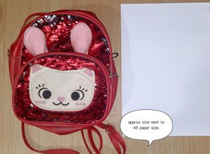 Red Sequin Backpack
