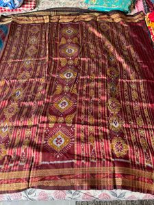 Pure silk khandua ikkat