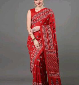 Katrina Kaif Jaipuri Pure Cotton Saree