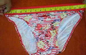 Celpink Floral Striped Panties