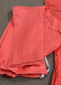 Orange Sout With Embroidery Beautiful Party Wear