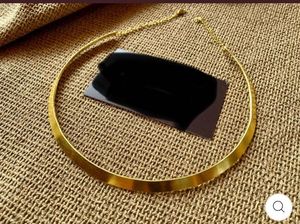 Gold finish Neck Cuff Choker