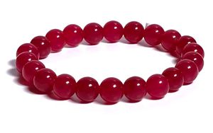 Red Beaded Bracelet