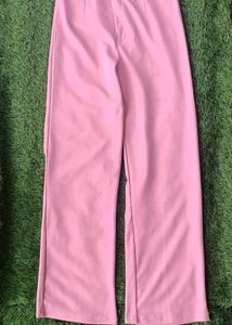 Pink Wide Leg Trousers🌷