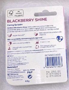 Nivea Blackberry Shine Lip Balm