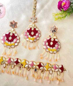 Handcrafted Vibrant Beaded Combo