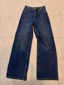 Wide Leg Denim Jeans (24 waist)