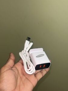 Samsung 3.4A Quick Double Port Charger With Cable