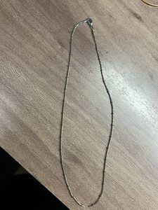 silver chain necklace