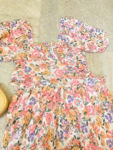 Floral Picnic Dress