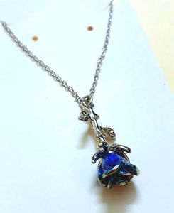 Elegant Rose Necklace