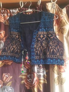Jacket Cotton And Denim
