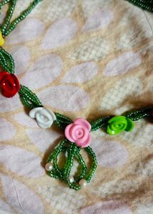 Beaded Pendant Necklace