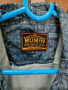 Blue Patterned Shirt