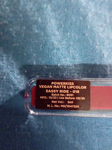 Colorbar Liquid Lipstick Sassy Ride Shade