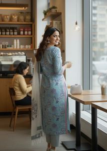 New Year Sale🎉🎉🎉Suit Set-5 (blue)