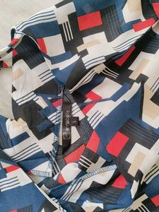 Pantaloons - Sheer V Neck Tops- Size L