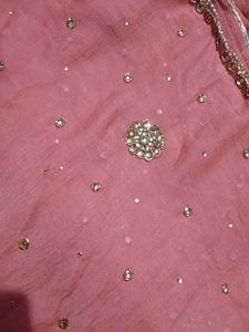Beautiful Coral Indian Salwar Kameez