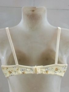 Floral print bra with tag