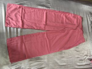 Pink Button-Down Shirt and pant